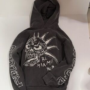 OVO Dark Gray Graphic Hoodie